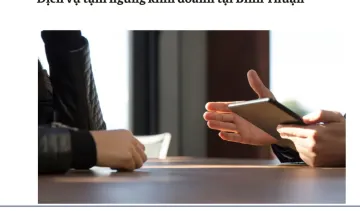 Dịch vụ tạm ngừng kinh doanh tại Bình Thuận